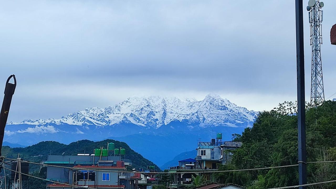 Sarangkot Hotel New Galaxy Pokhara Bagian luar foto