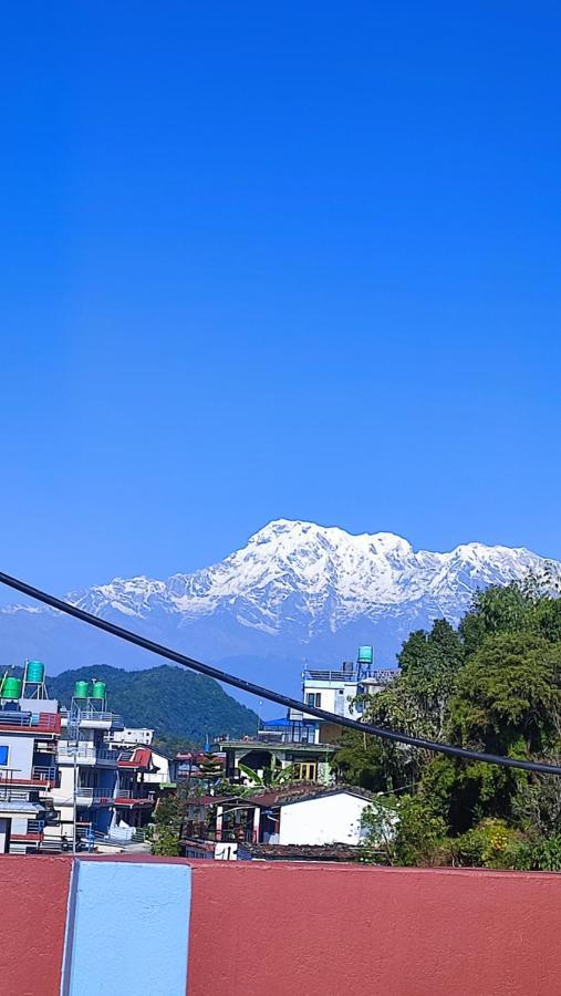 Sarangkot Hotel New Galaxy Pokhara Bagian luar foto