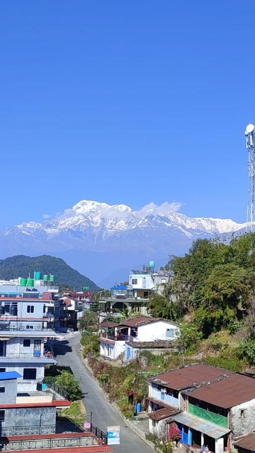 Sarangkot Hotel New Galaxy Pokhara Bagian luar foto