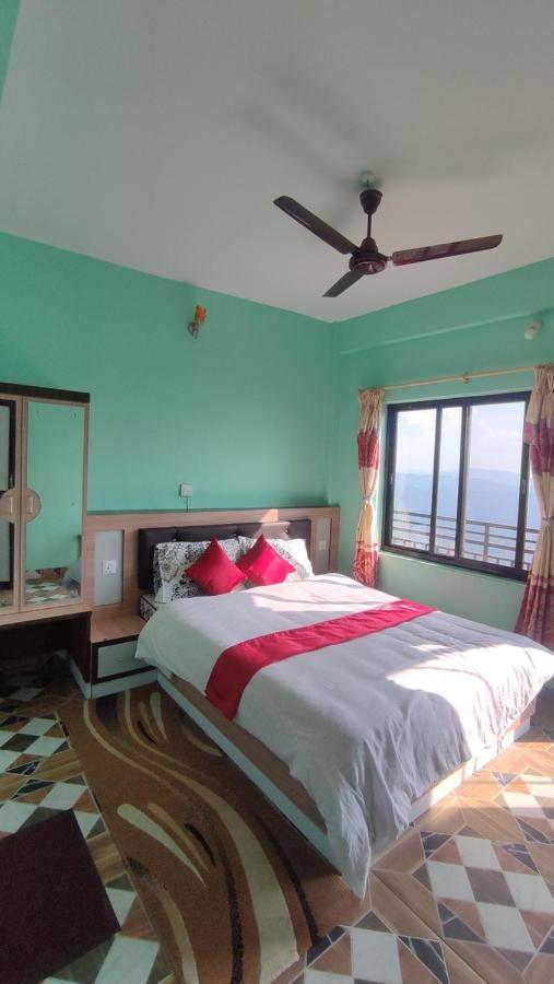 Sarangkot Hotel New Galaxy Pokhara Bagian luar foto